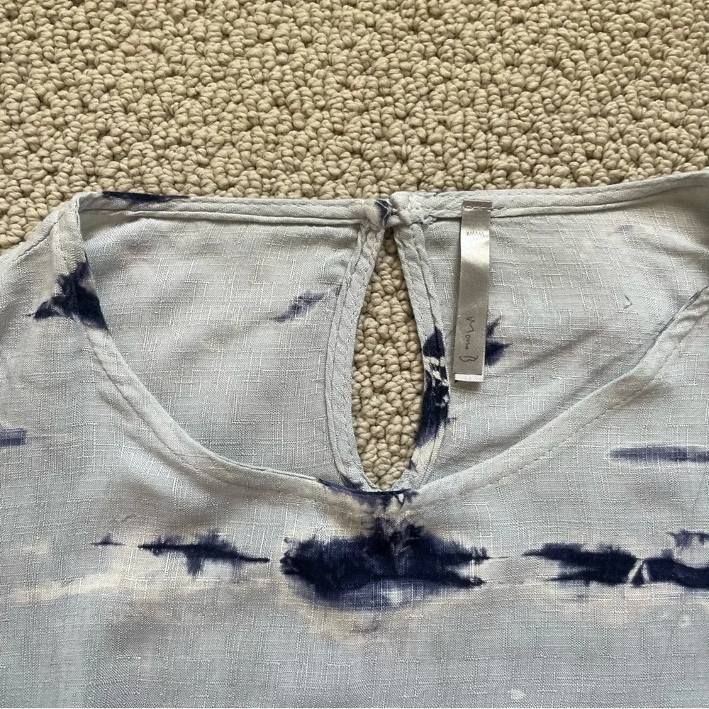 Mona b Tie Dye knee Length Boho Dress Size S - Picture 3 of 4